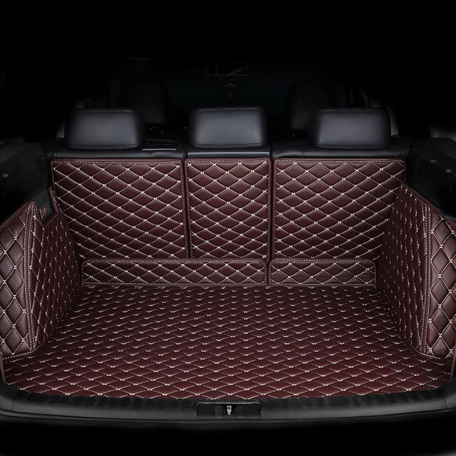 Zhangjw Coffee Car Full Coverage Boot Liner For Byd Seal U Dm-I 2024 2025（Audio On The Right）