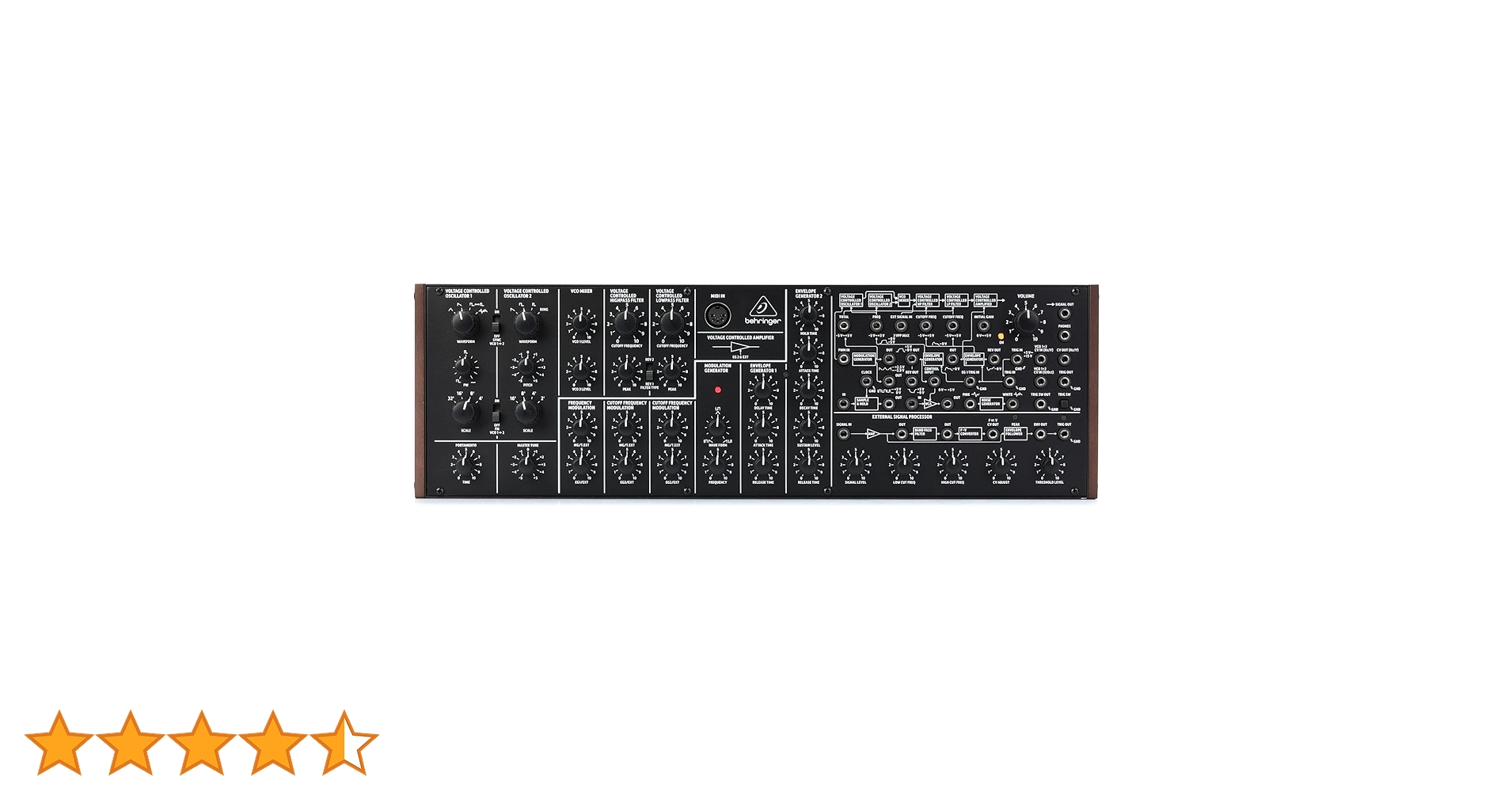 Amazon | Behringer K-2 MK II セミモジュラーアナログシンセサイザー