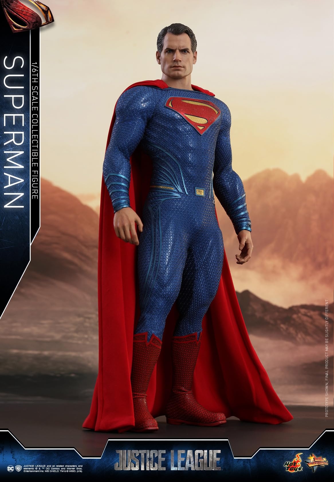 ホットトイズ 1/6 スーパーマン ジャスティス・リーグ ムービー・マスターピース】『ジャスティス・リーグ』1／6スケール