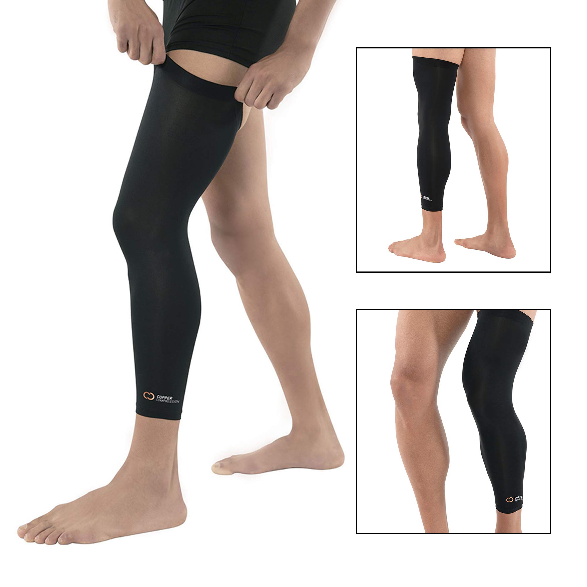 Buy Copper Compression Leg Compression Sleeve Copper Infused Knee