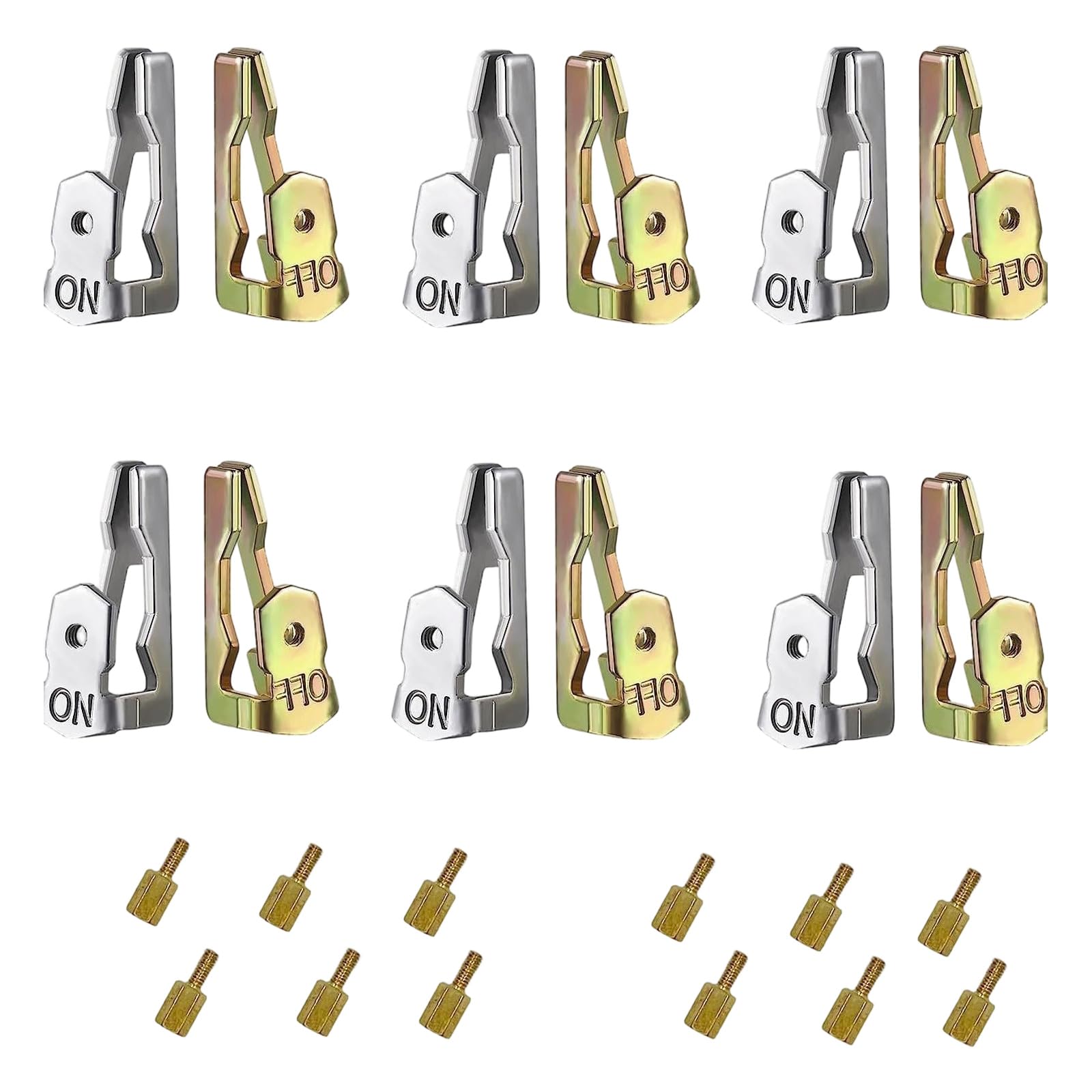 Yrohgkpn Metal 156T1978a Universals Timer Switches Trippers Set Mechanical Timer Switches Parts For Pool, Sprinkler, Lighting Time Trippers