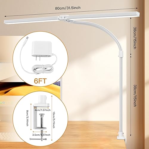 Miniatura 4 de Generic Lámpara de escritorio led (blanca), RBT-DL-S01