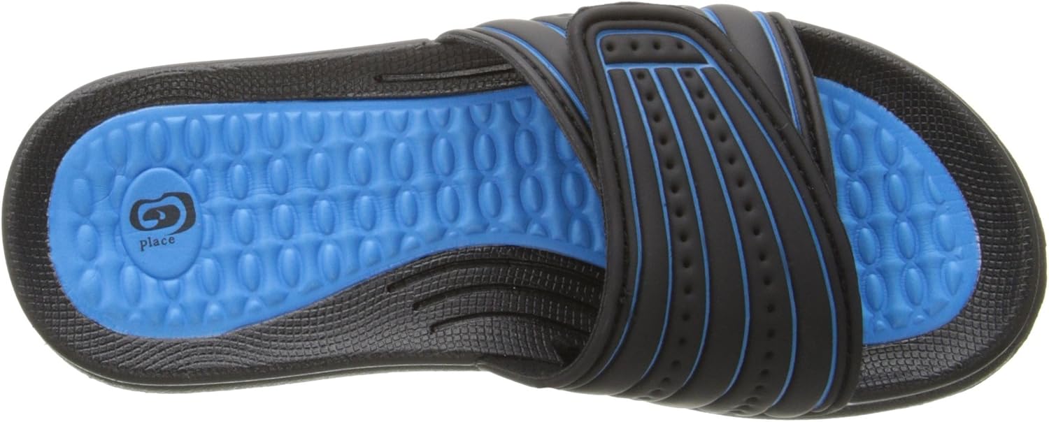 The Children's Place Sport Sandal Clog (Little Kid/Big Kid), Black, 2/3 M US Little Kid