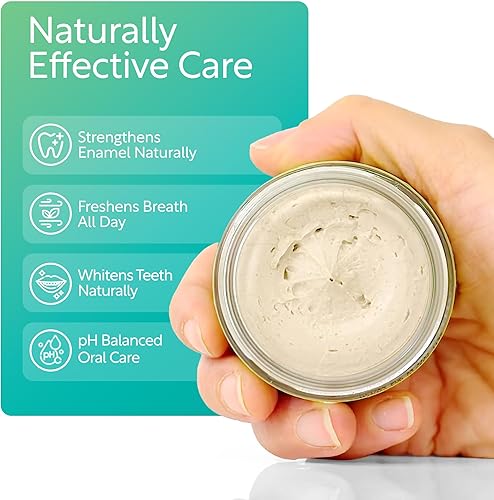 Miniatura 4 de Uncle Harry's Pasta de dientes remineralizante de menta verde | Pasta dental blanqueadora natural refresca el aliento y promueve el esmalte | Pasta