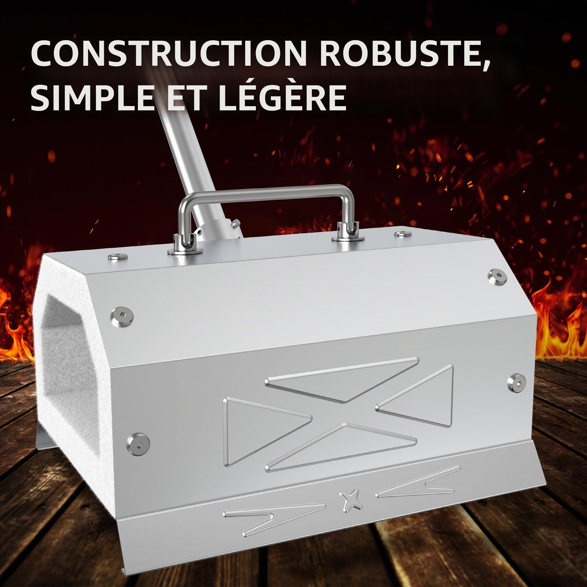 Nelyrho 1 kit de forge forge au propane | 1 426,7 °C haute température, acier inoxydable, design portable, forge, fabrication de couteaux et travail des métaux