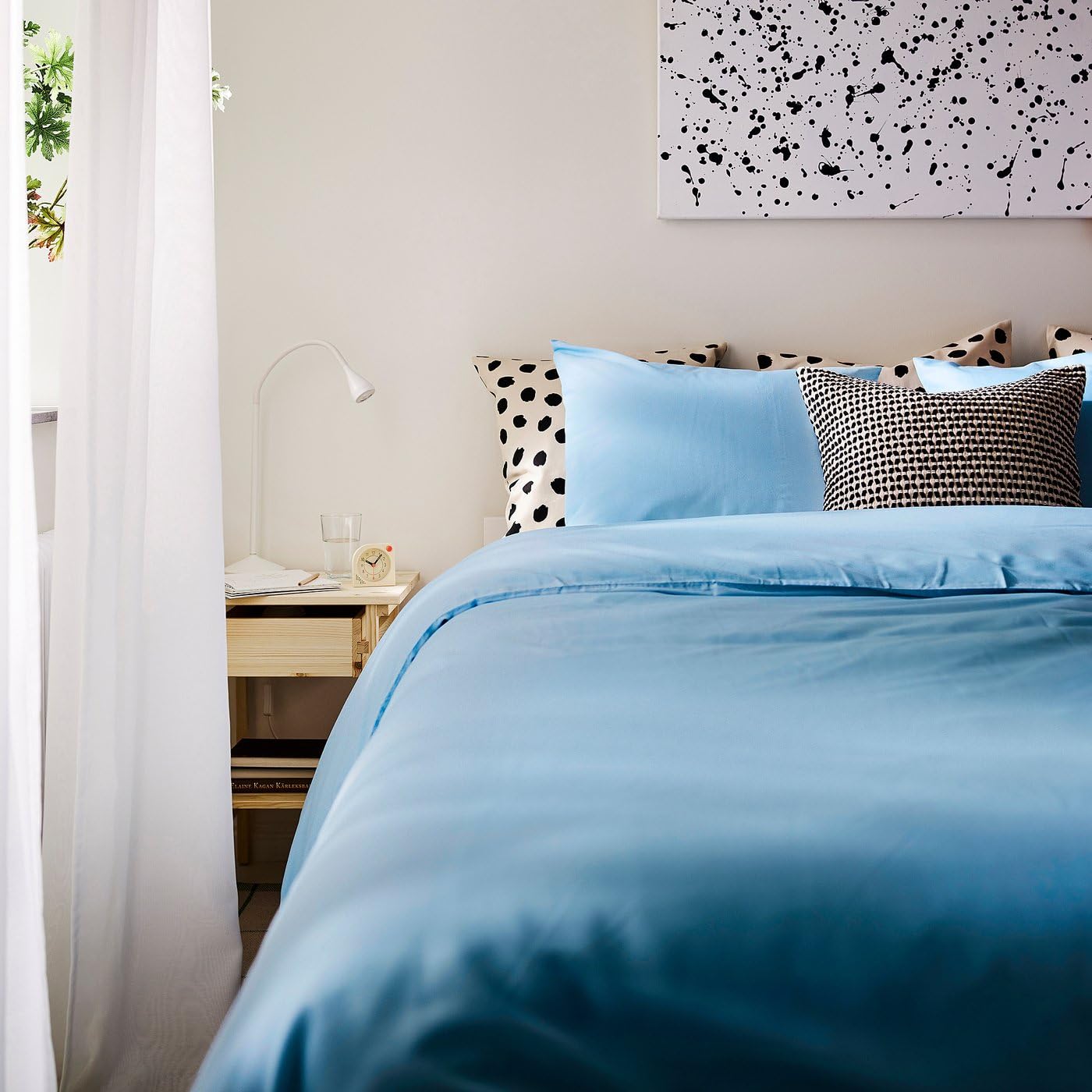IKEA PILTANDVINGE Tek Kişilik Nevresim Takımı 150x200/50x60 cm…