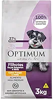 Ração Optimum para Cães Filhotes Raças Pequenas e Minis Sabor Frango e Arroz 3kg