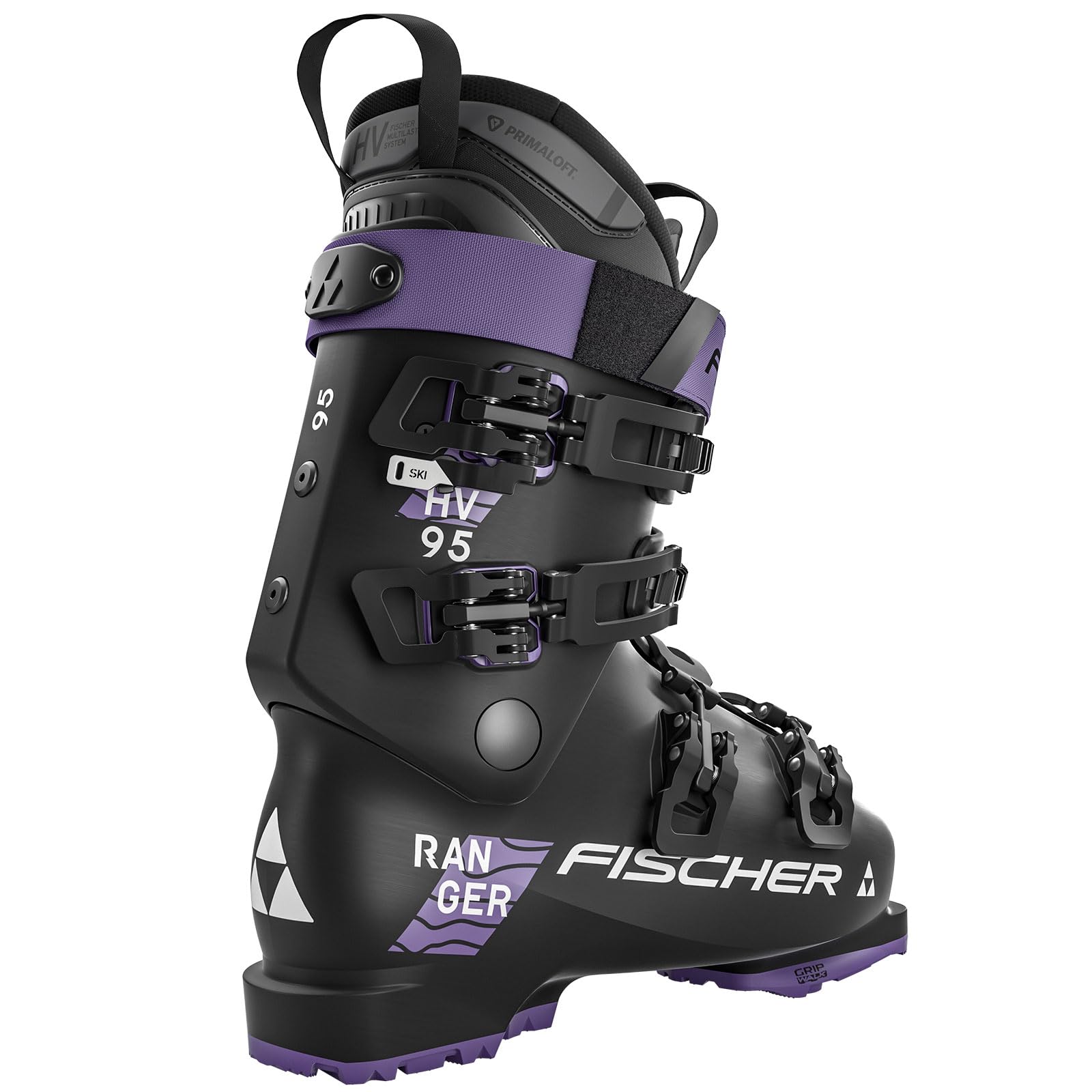 Fischer Ranger HV 95 GW Chaussures de ski alpin durables et confortables avec semelle GripWalk pour femme