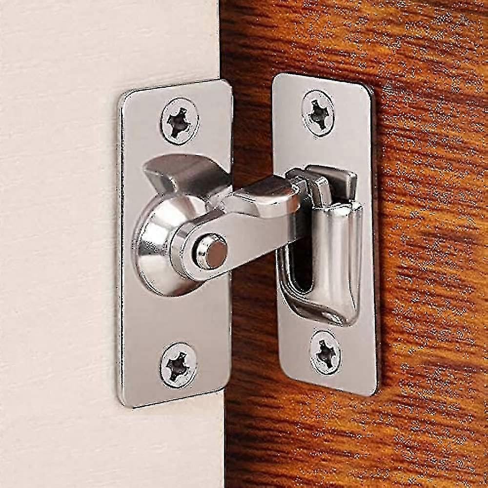 304 Stainless Steel 90 Degree Right Angle Hook Lock Hook for Sliding Door