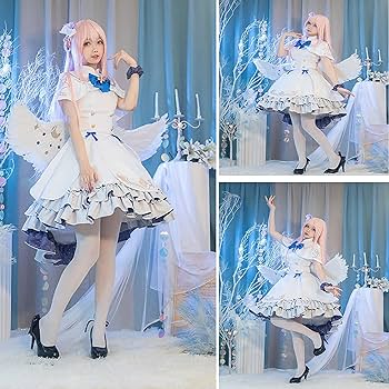 Amazon.co.jp: SHAOYAO ブルーアーカイブ 周辺 聖園ミカ コスプレ衣装