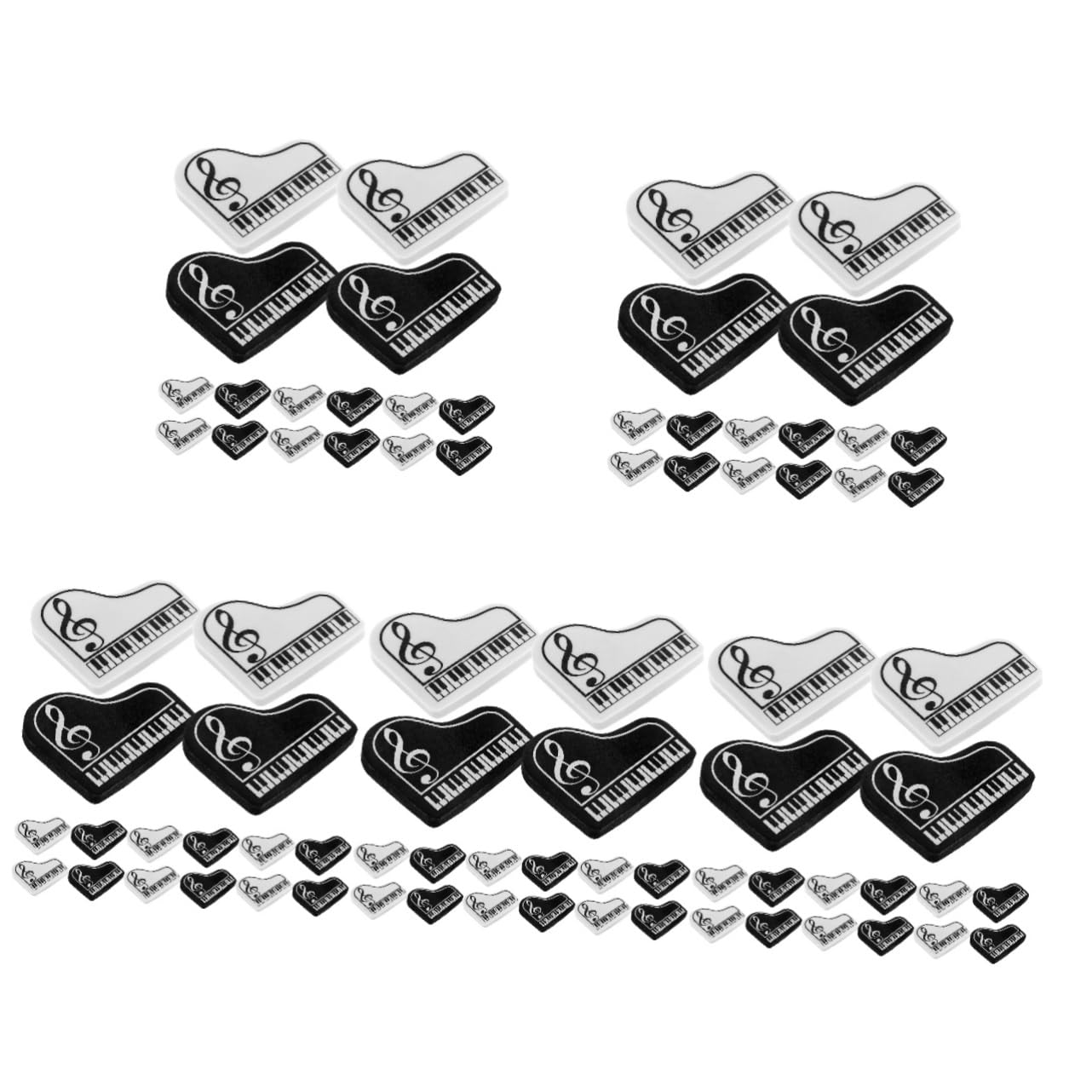 5 Ensembles La Gomme Petites Gommes En Vrac Gomme Pour Tableau Gommes Jouets Bureautique Accessoires Pour Les Étudiants Pour La Maison 20 Pièces * 5