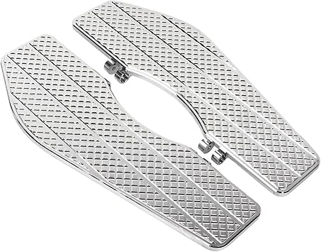 Chrome Front Ride Floor Board Floorboards Footboard Fit for Harley Touring Road Glide Street Glide Electra Glide Softail