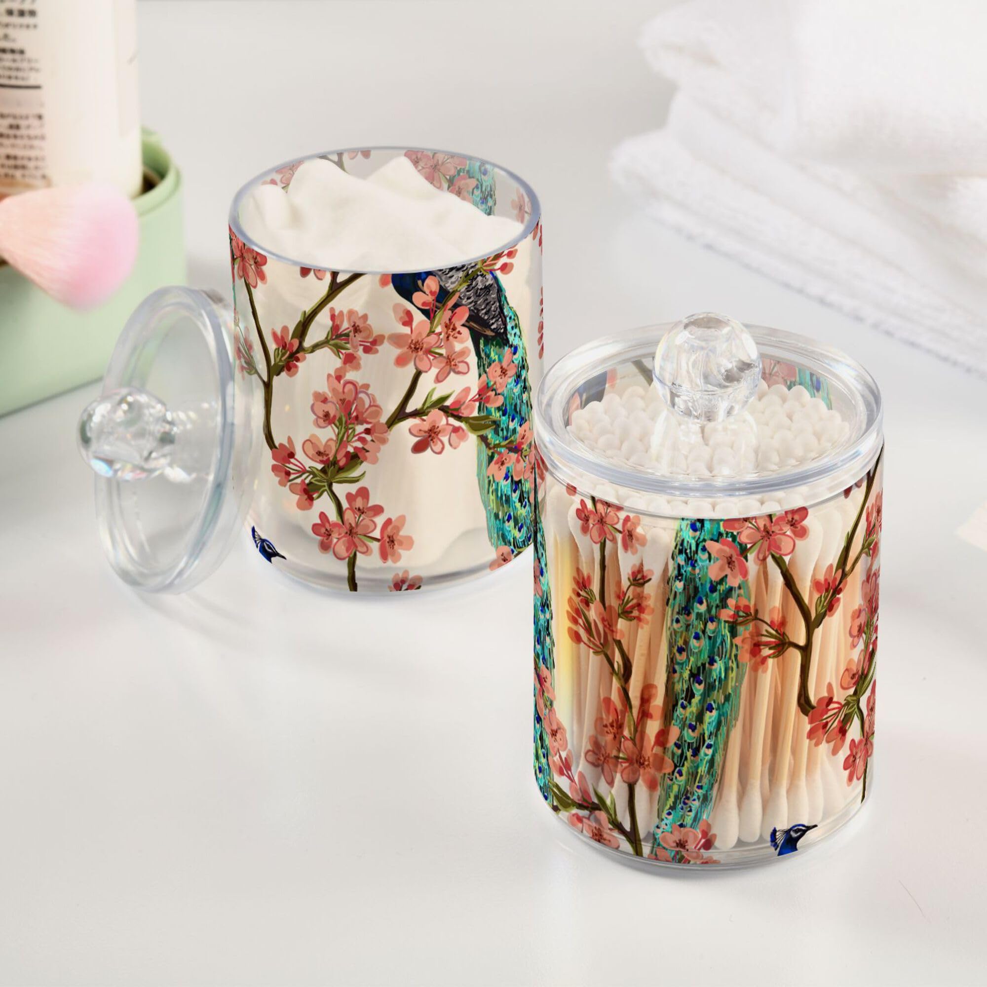 GAIREG Qtip - Dispenser per batuffoli di cotone, tamponi di cotone