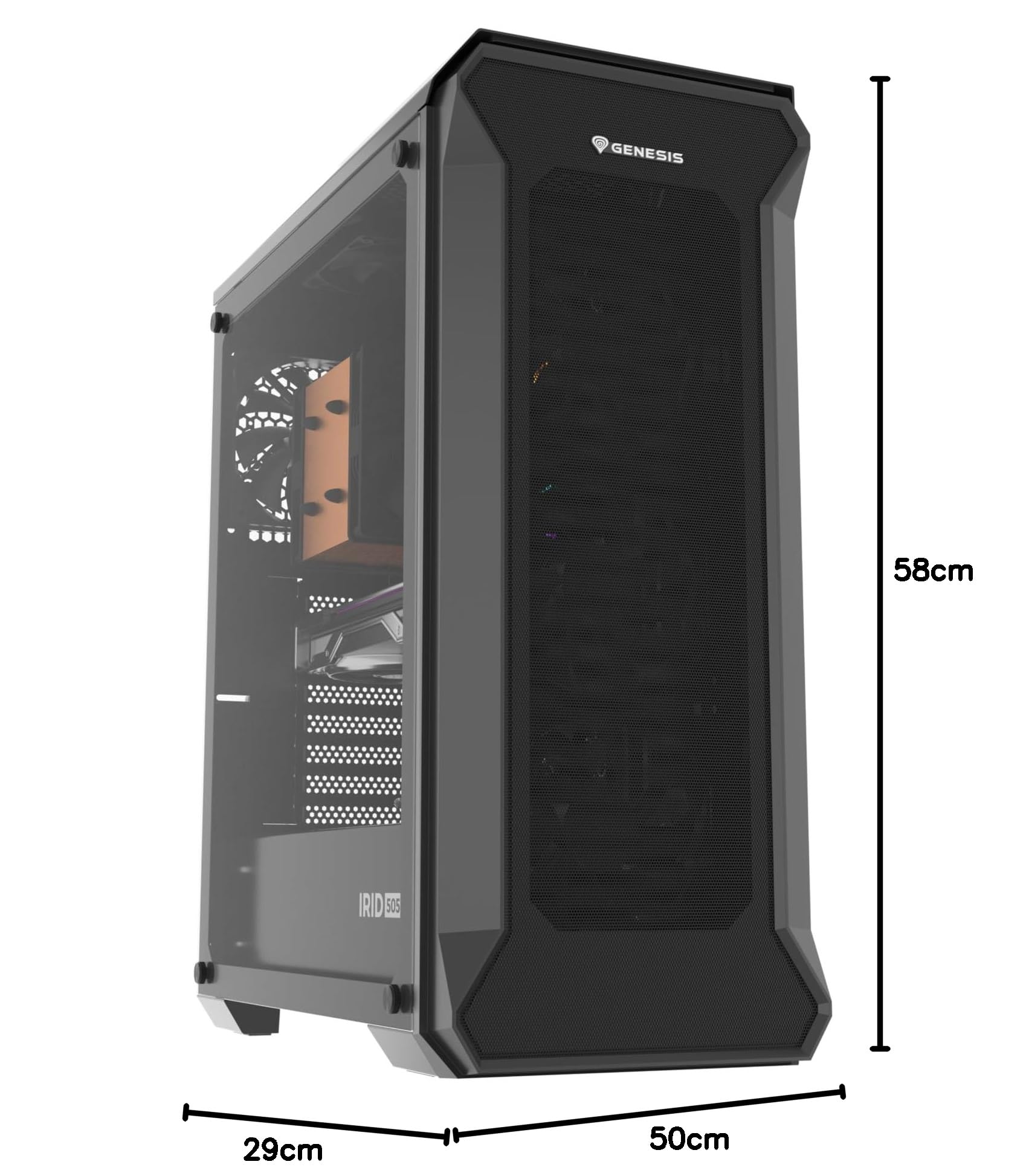 Obudowa Genesis Irid 505F (NPC-1997)