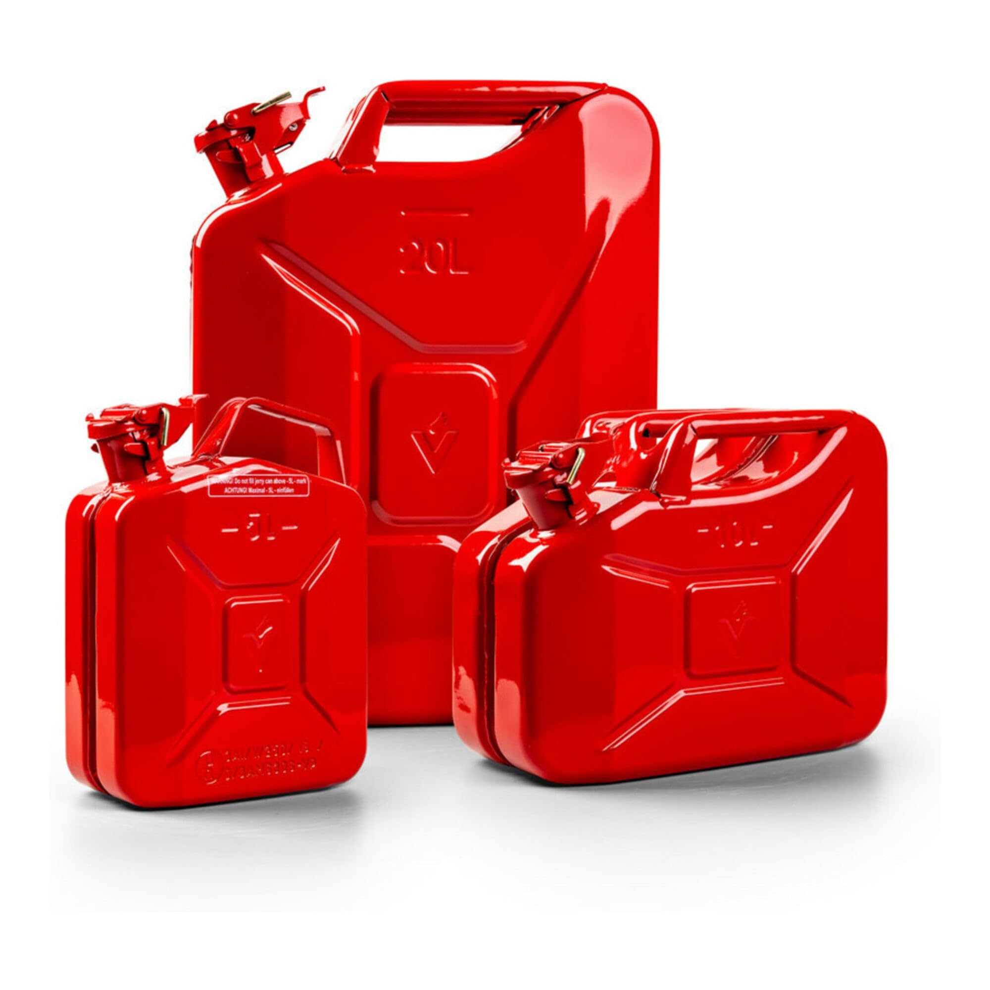 qualità tanica Metallo Rosso 20 Litri
