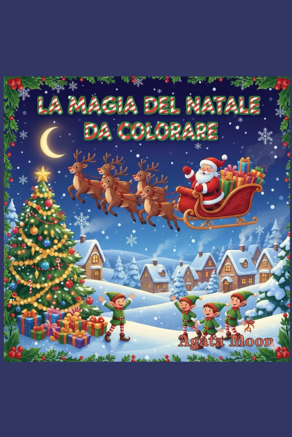 Magia del Natale da colorare
