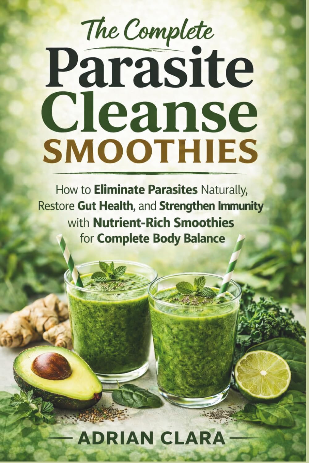 The Complete Parasite Cleanse Smoothies: How to Eliminate parasites Naturally, Restore Gut Health, and Strengthen Immunity with Nutrient-Rich Smoothies for Complete Body Balance