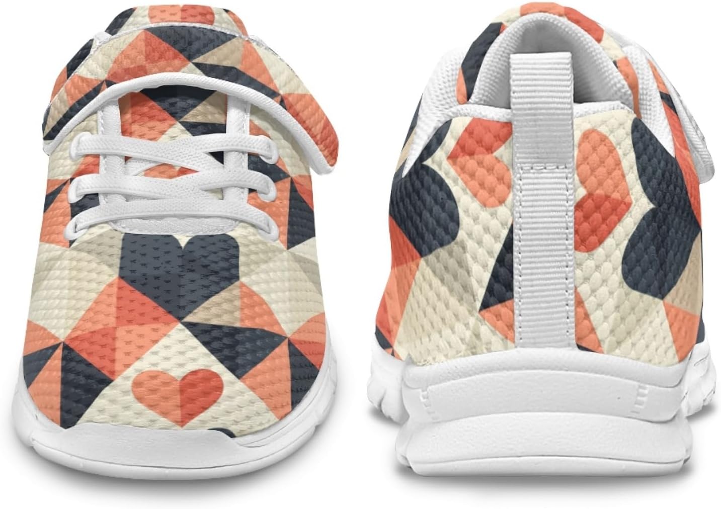 Shoes for Girls Fashion Floral Print Athletic Sneakers Comfy Breathable Sports Running Shoes for Teenager Girls - Image 3