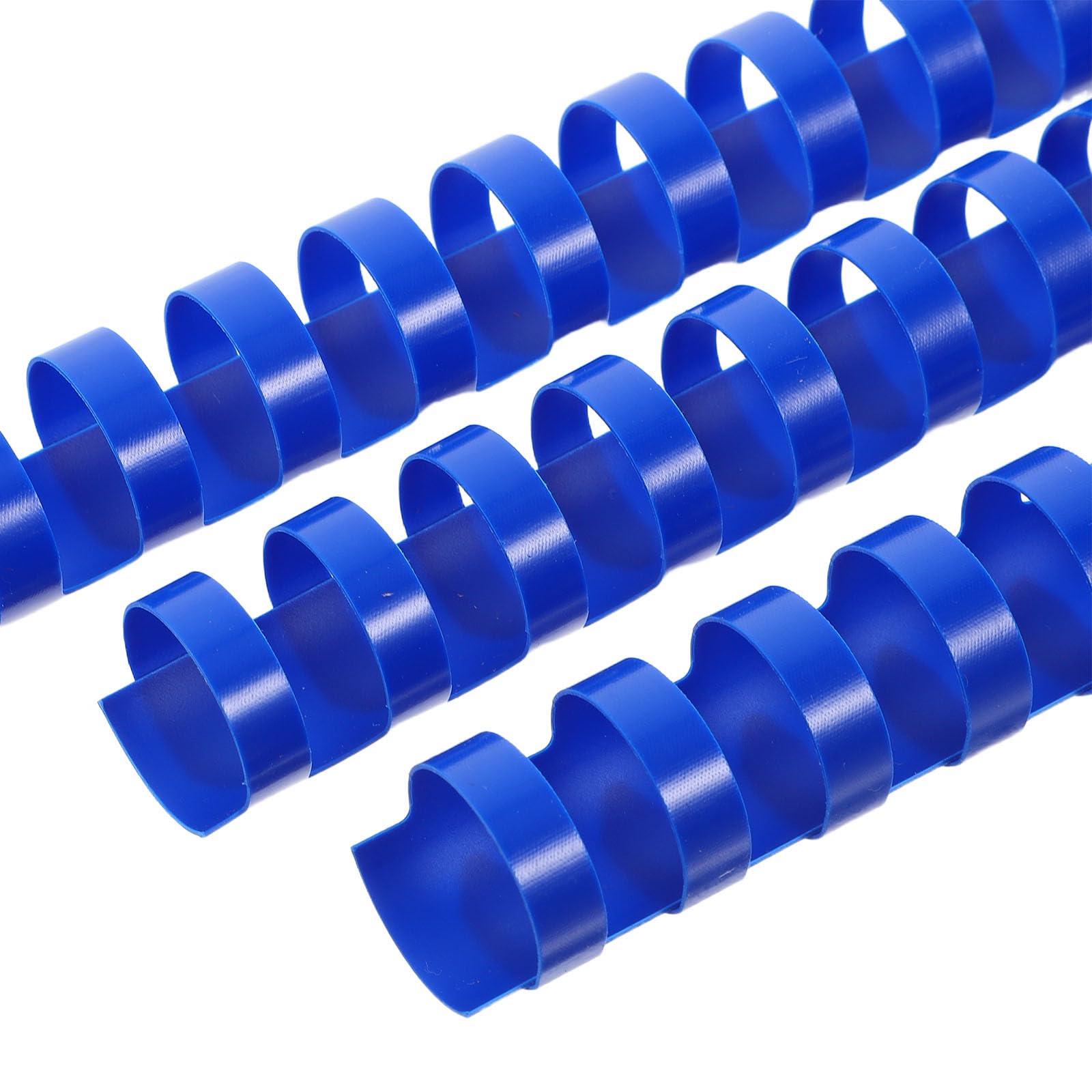 Gatuida 100 anneaux de reliure en plastique, capacité de 160 feuilles,