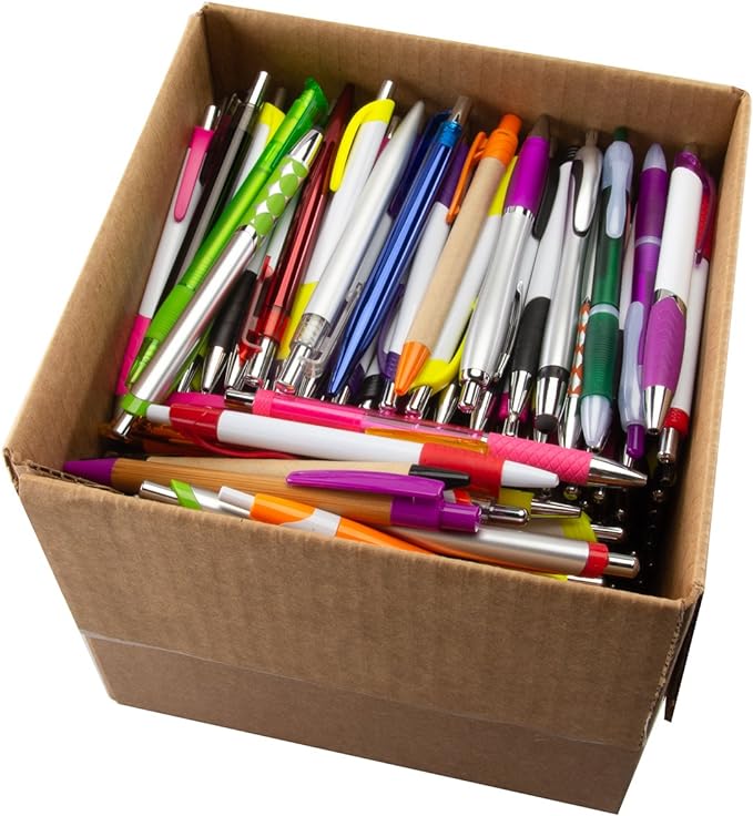 Office Supplies (5 Pound Box, Approx. 200250 Pens
