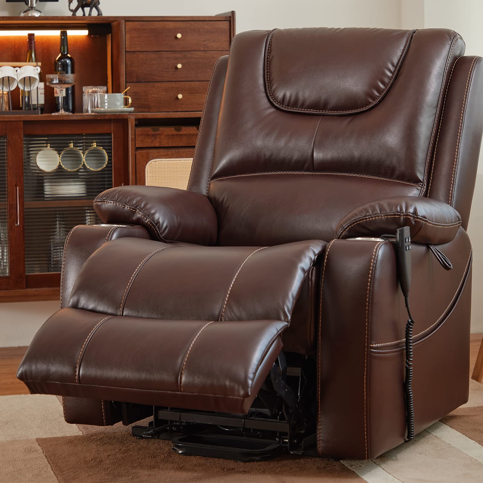 Buy Irene House Large Recliner Lay Flat Chair Dual OKIN Motor Lift