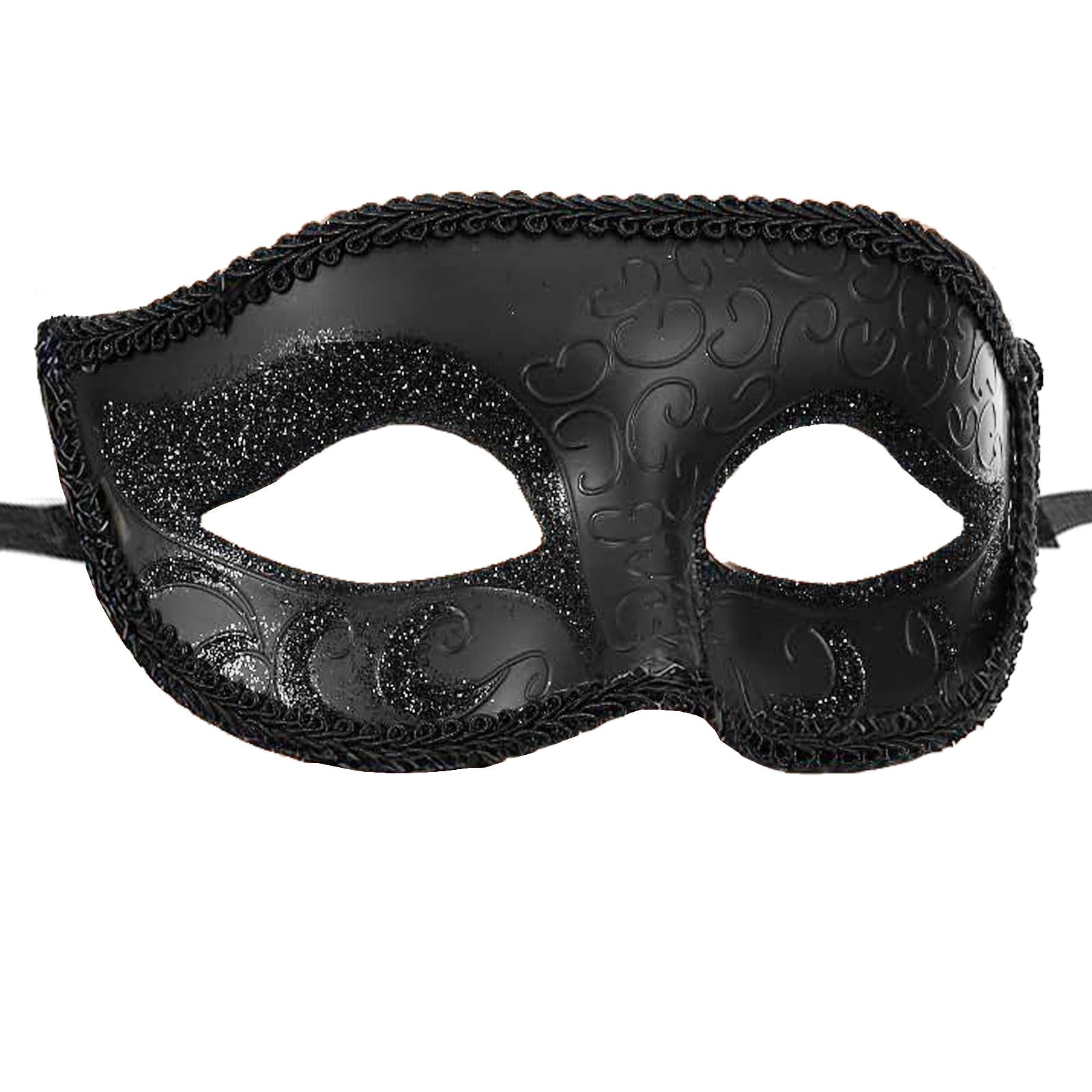 MZinge New Masquerade Mask for Men Women, Venetian Mens Masquerade Mask for Halloween Party Mardi Gras Mascarade Ball