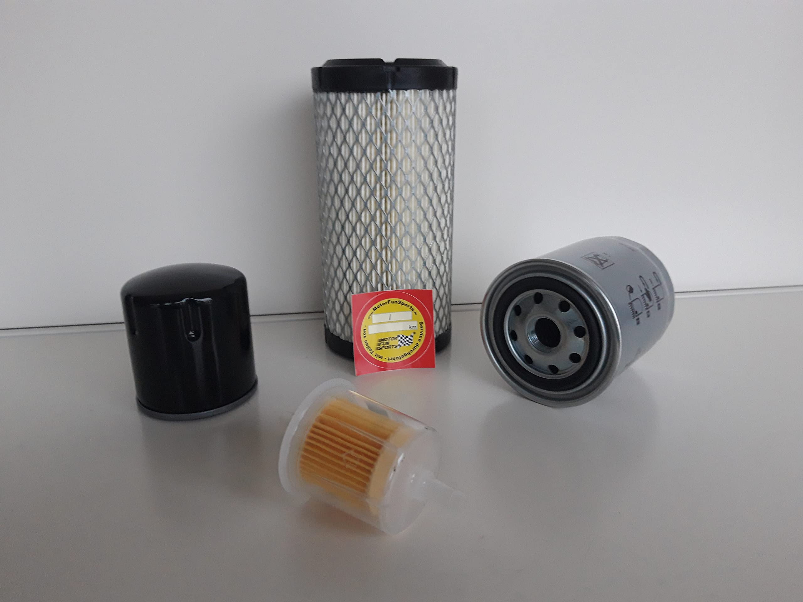 Kit Filtres Kubota GR1600 GR2100 GR2120 - 4 Filtres Complet (Huile, Air, Carburant, Hydraulique) - Compatible Origine