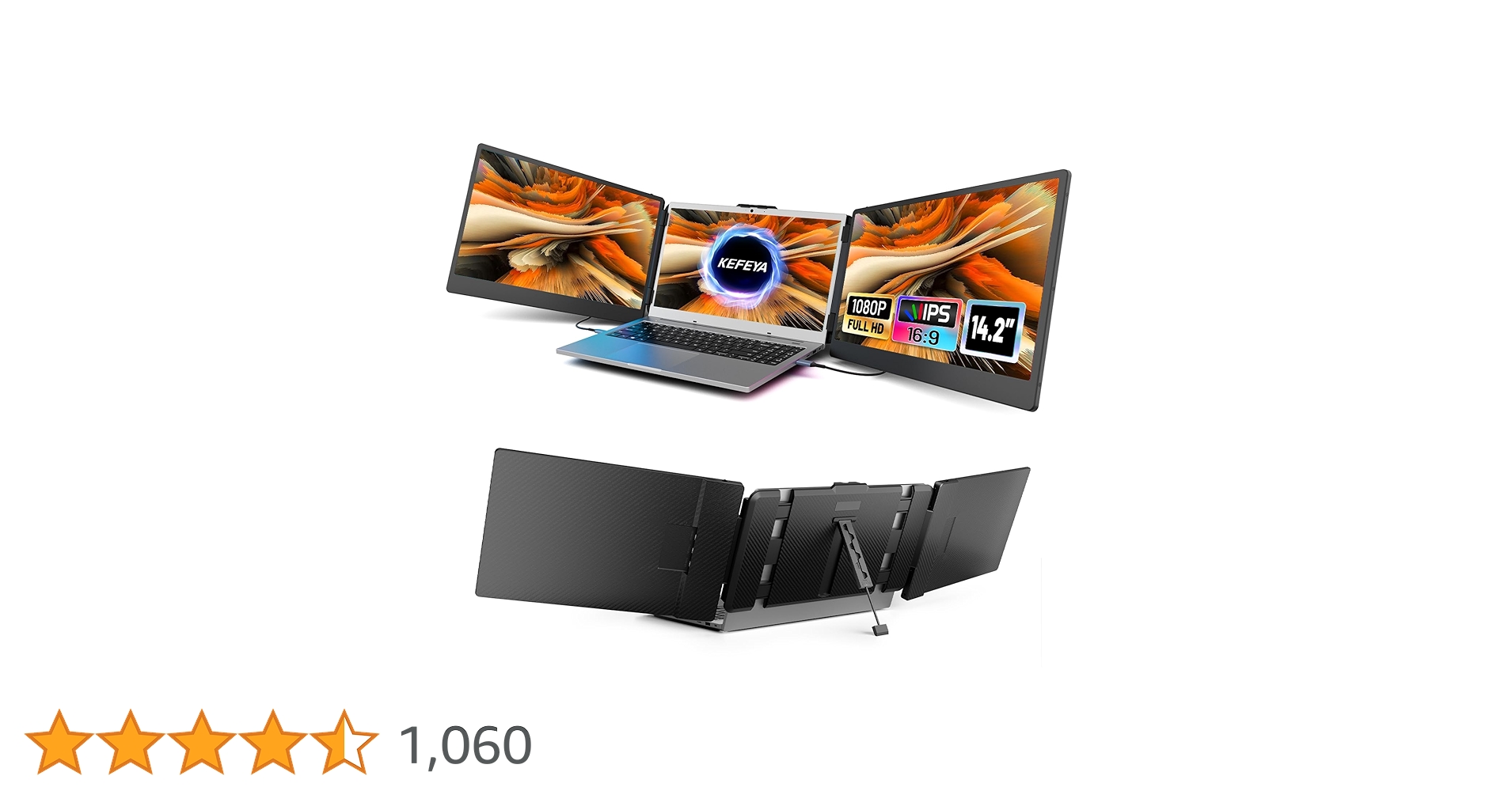 KEFEYA ノートパソコン画面エクステンダー Amazon.com: KEFEYA Laptop Screen Extender, 14