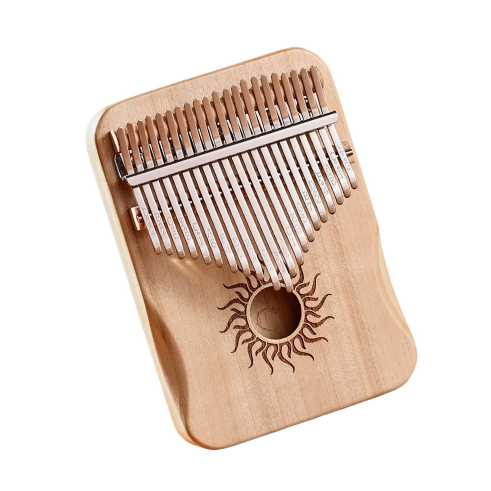 Kalimba Un Instrumento Profesional Hecho De Madera De Arce Con 17 O 21 Notas(21 tone Wood)
