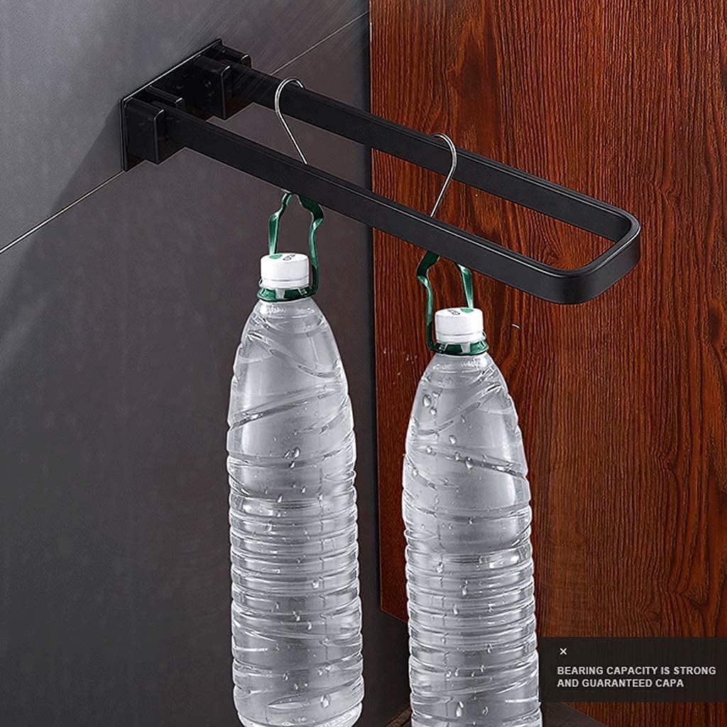Handtuchhalter Badezimmer Handtuchhalter Klappbare Wandbehang Handtuchstange Punch-Badezimmer Handtuchhalter Toilettenhandtuchhalter Küchenaufbewahrungsregal Turmaufhänger