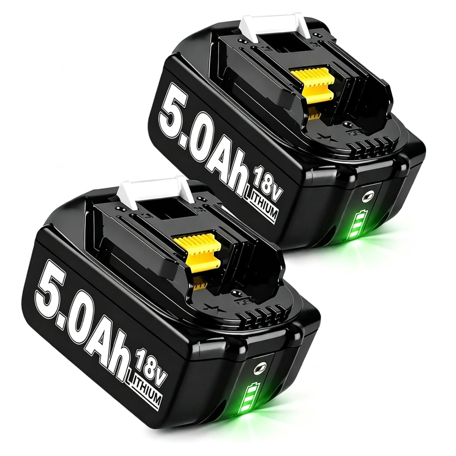 2x5.0Ah LXT Batteria di Ricambio per Makita 18V Batterie per Makita Tools