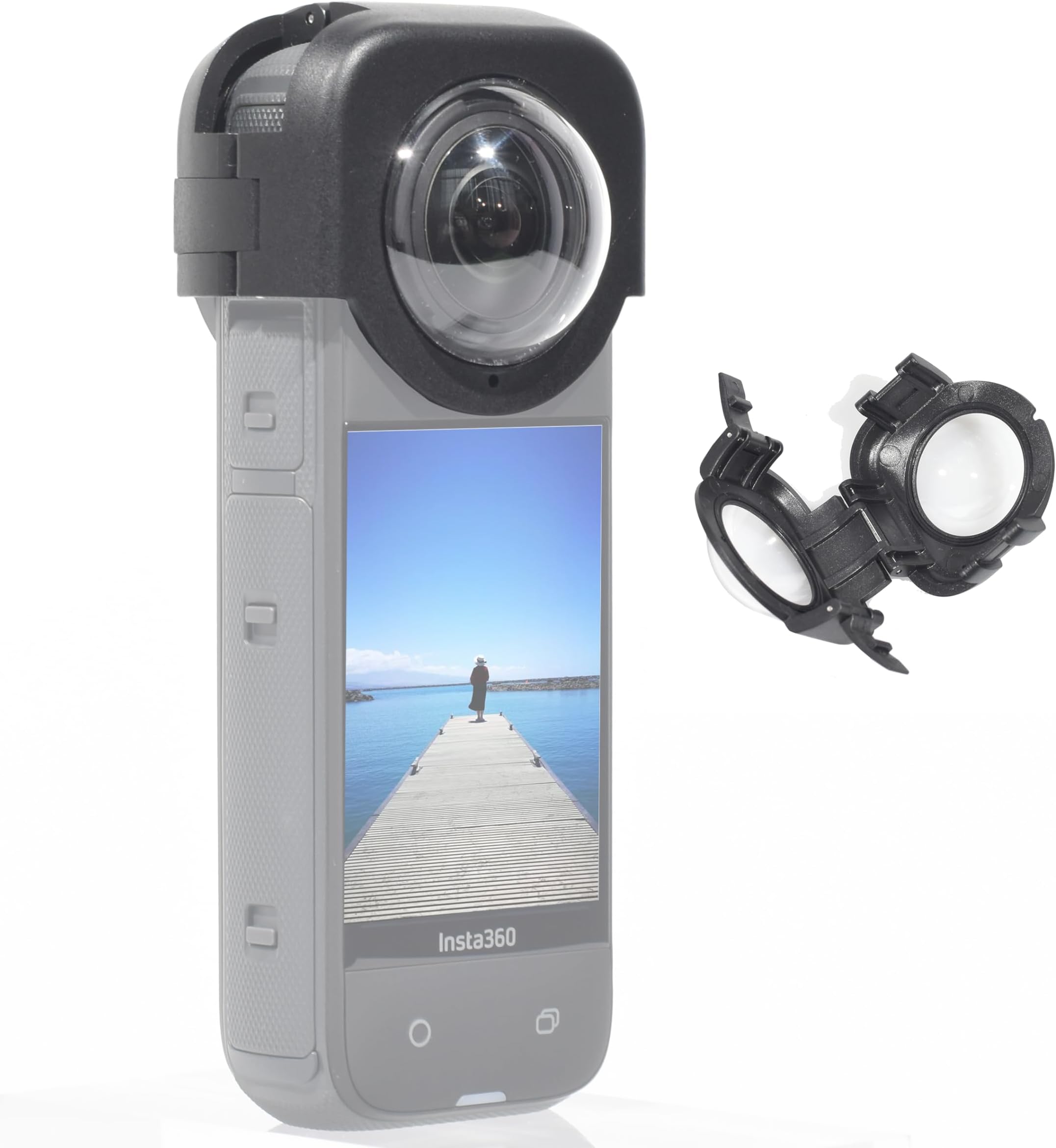 Amazon.com: Insta360 X4 Lens Guards Set (Glass-Premium), Clear ...