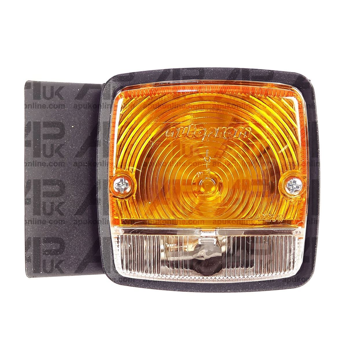 APUK Front Side Light Indicator Lamp & Support Bracket Replacement for ...