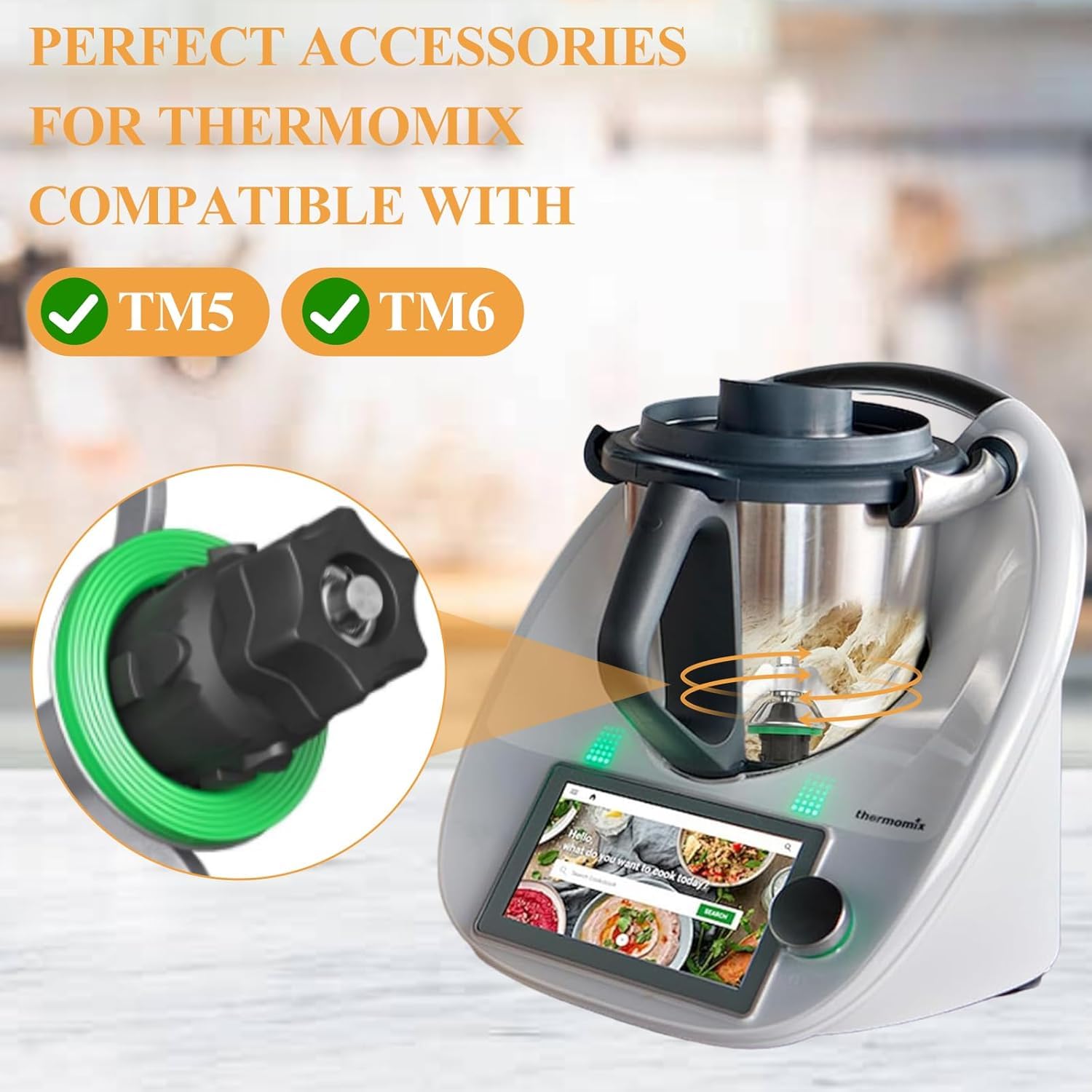 Meistermix Deegmes for Thermomix Tm6, Tm5 & Monsieur Cuisine Meistermix Deegmes for Thermomix Tm6, Tm5 & Monsieur Cuisine