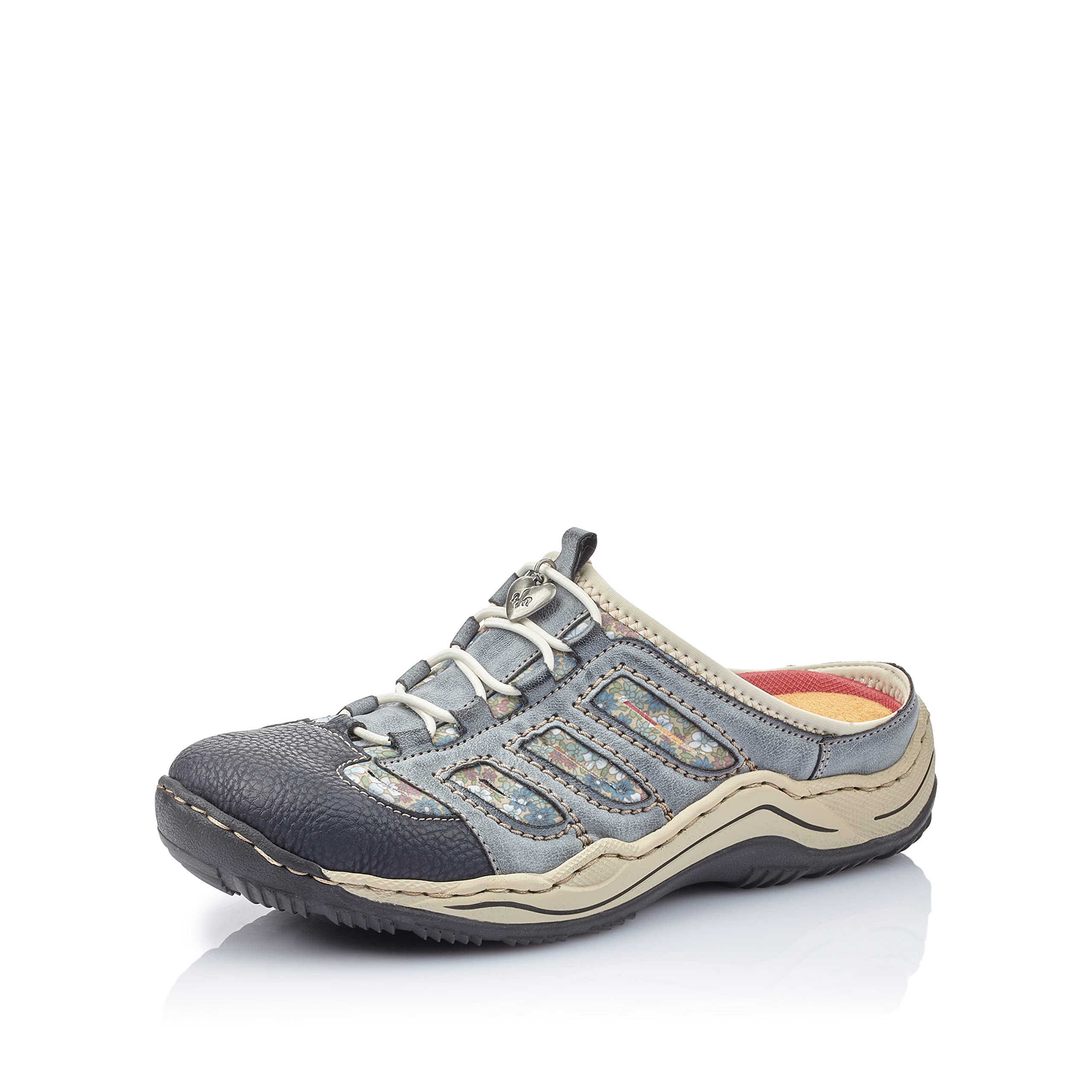 Rieker L0555-16 chodaki damskie, niebieski, 40 EU