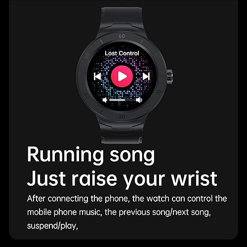 Miniatura 4 de Reloj inteligente para hombres y mujeres (respuestahacer llamadas), rastreador de actividad física con monitor de frecuencia cardíaca, monitor de