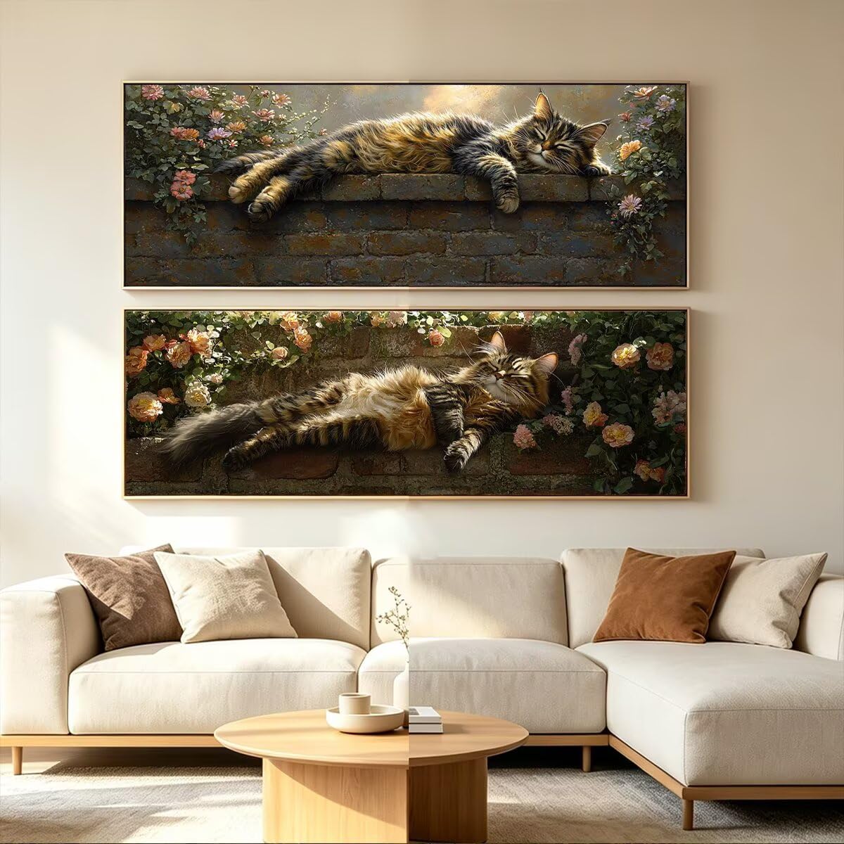 Diamond Painting Adulti, Diamond Painting Gatto 40x100cm, Regalo -2076