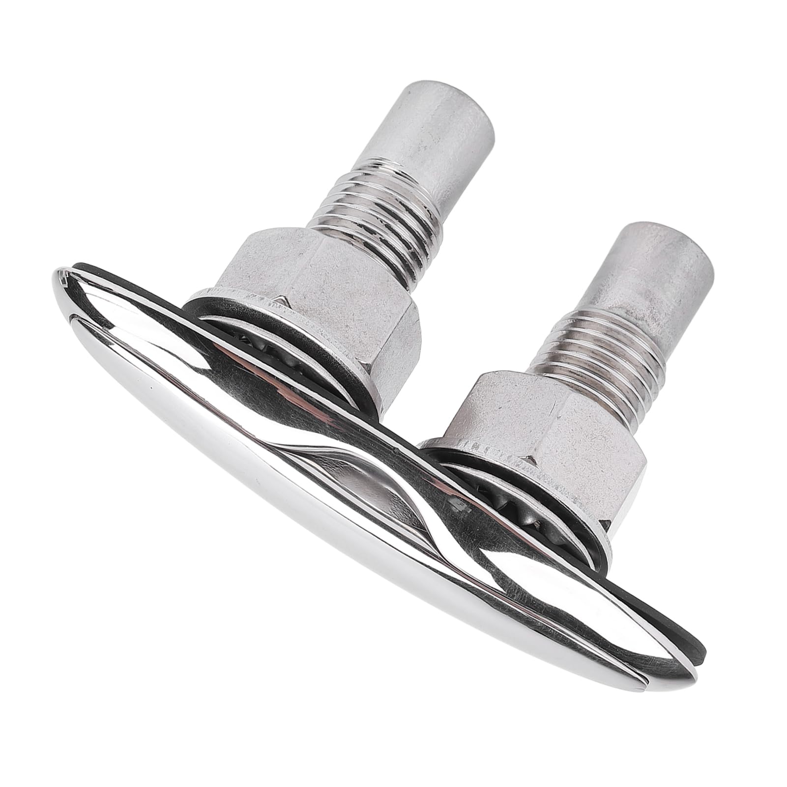 Marine-Pull-Up-Dockklampe aus Edelstahl 316, 22-mm-Gewinde, Einfach zu Installierende Bootsklampe mit Erstklassiger Verarbeitung, Solide und Sichere Bootsklampe für Wohnmobile,