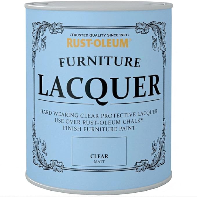 RustOleum Furniture Lacquer 750ml Matt Chalk Paint Protection
