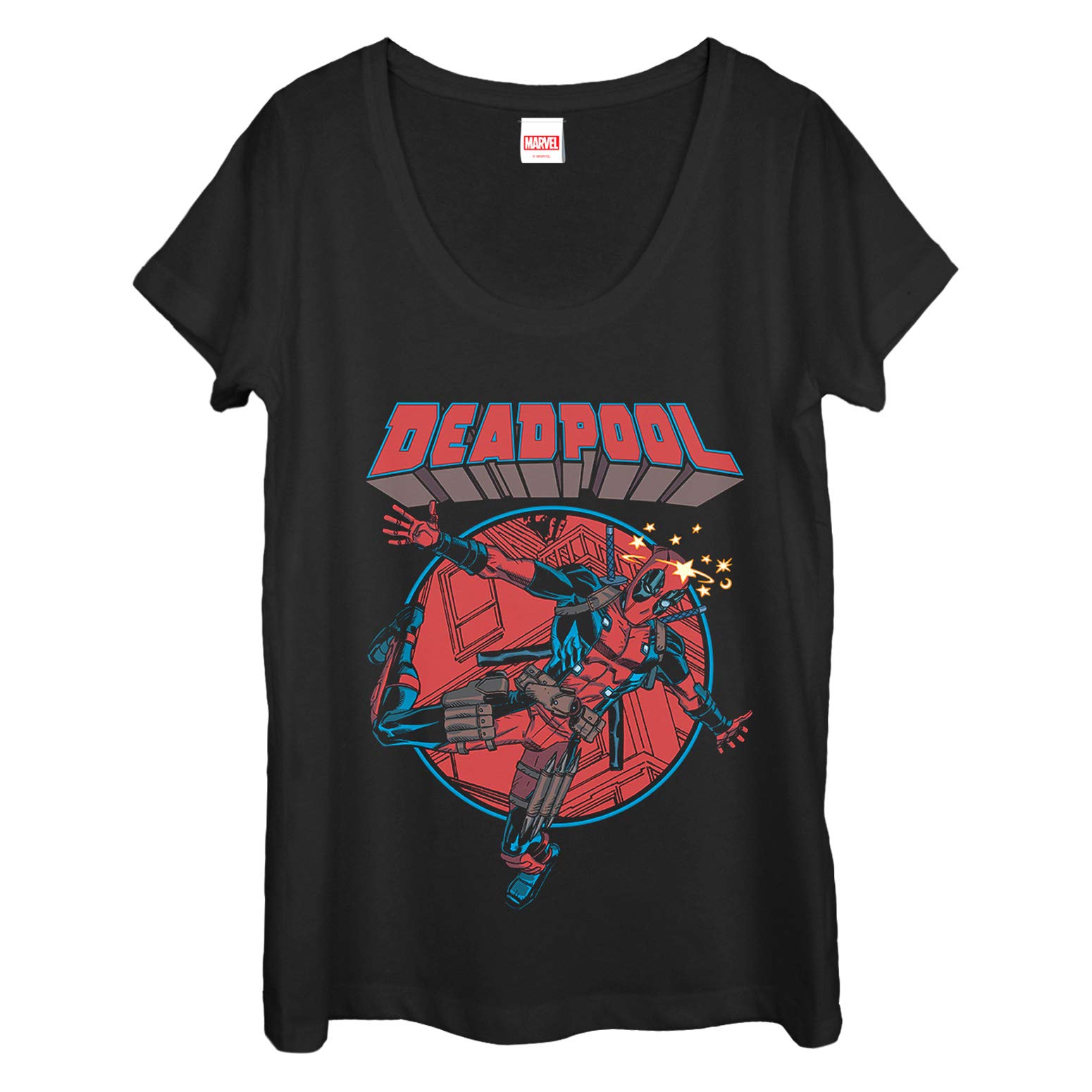 Marvel Damski składany smoczek, czarny, XXL, czarny, XXL