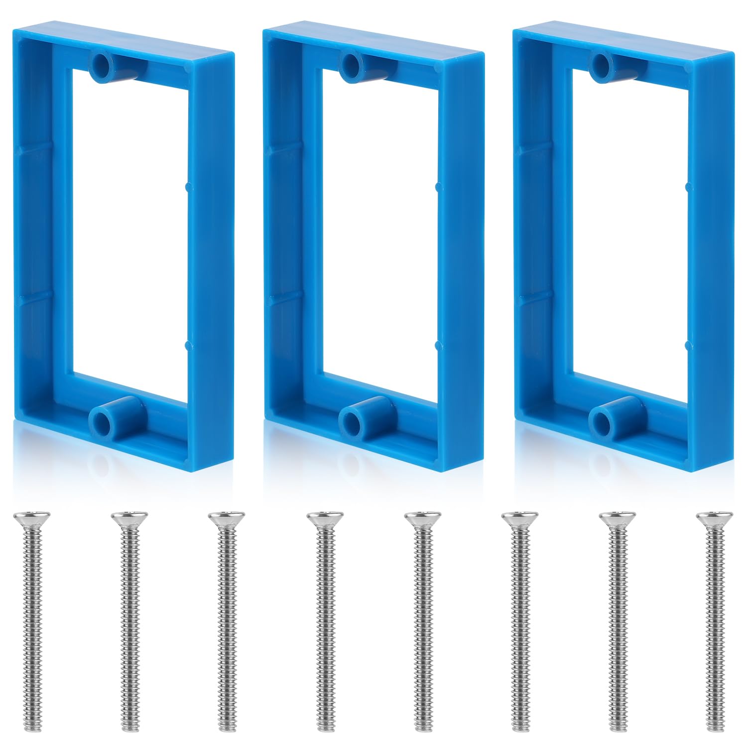 3pcs Single Gang Electric Power Outlet Extender, 1/2
