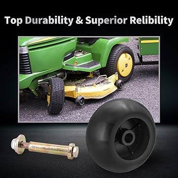 Amazon.com: KIPA Mower Anti Scalp Deck Wheel Kit Replace for