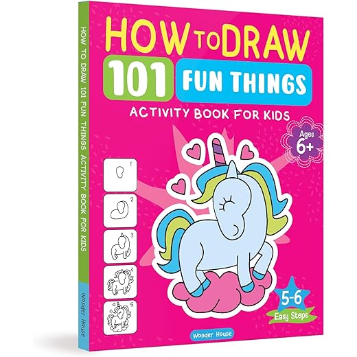How to Draw 101 Fun Things Activity Book