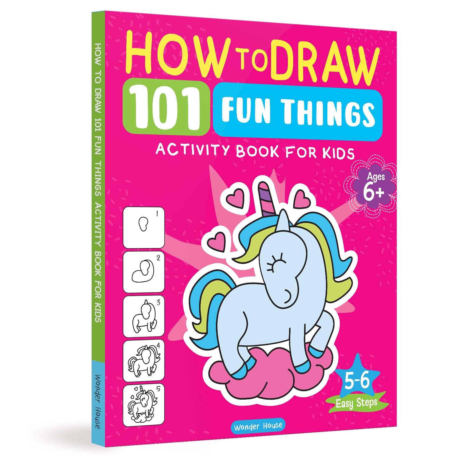 How to Draw: 101 Fun Things (Activity Books for Kids) (Ages 5+)-image-22