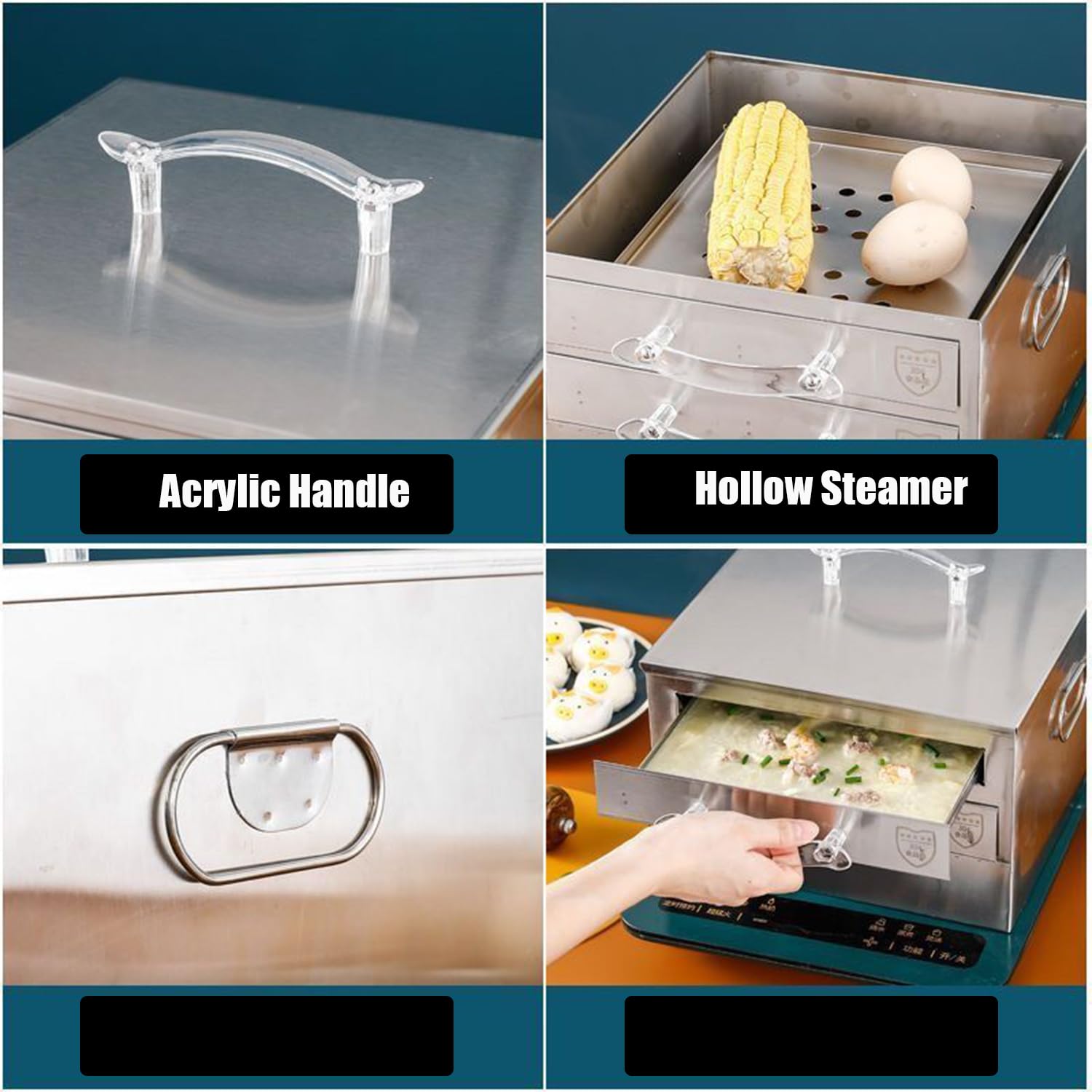 Amazon.com: Rice Noodle Roll Steamer, Chinese Cheung Fun Steamer