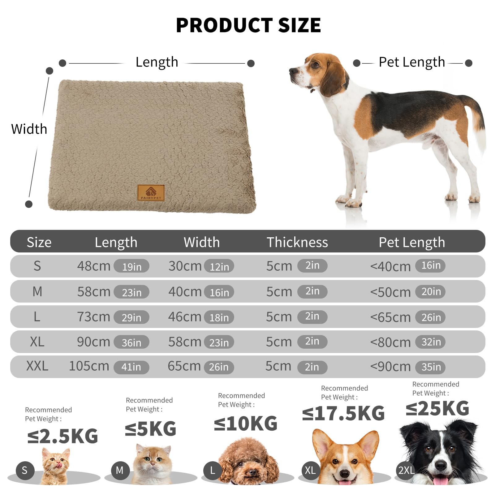 PETCUTE Tapis Chauffant Chat Chien,Coussin Auto-Chauffant Chat avec Couverture Amovible et Lavable,Tapis Thermique pour Chat et Petits Chiens,Antidérapant,Tapis pour Chat Chaud pour Intérieure