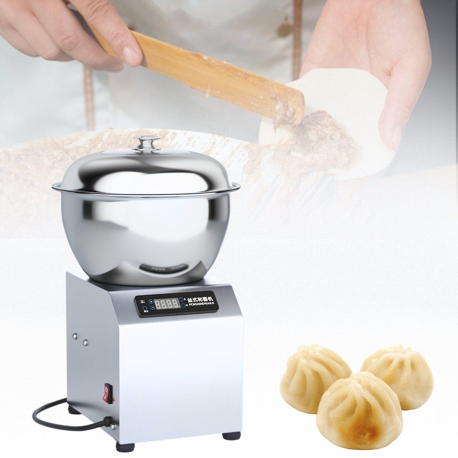 Impastatrice A Spirale con Timer 30 Minuti 8KG