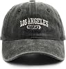 Gorra VPTMRP Los Angeles de algodón vintage, estilo beisbolero unisex, gorra de padre para hombre y mujer 3