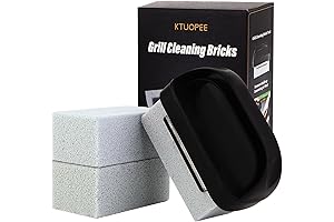 Grill Cleaner, Griddle Cleaning Brick Block Heavy Duty Grill Stone Cleaning Bricks,...