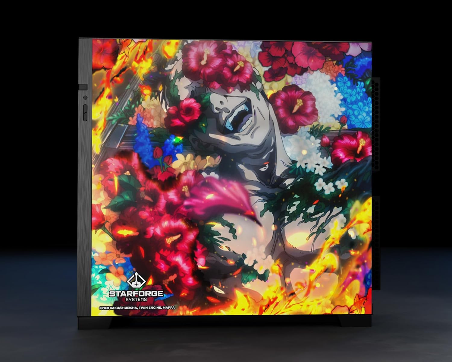 Hell's Paradise Computer Case Bundle – Lian Li O11 Dynamic EVO RGB E‑ATX/ATX/mATX PC Tower – with Embossed & UV Printed Artwork